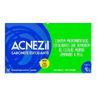 Sabonete em Barra Facial Acnezil Esfoliante 90g