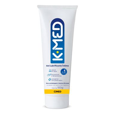 Gel Lubrificante Íntimo K-Med 100g