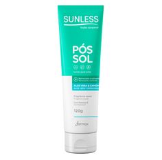 Loção Corporal Pós-Sol Sunless Aloe Vera E Camomila 120g