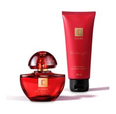 Kit Eudora Rouge Eau de Parfum+ Loção Hidratante