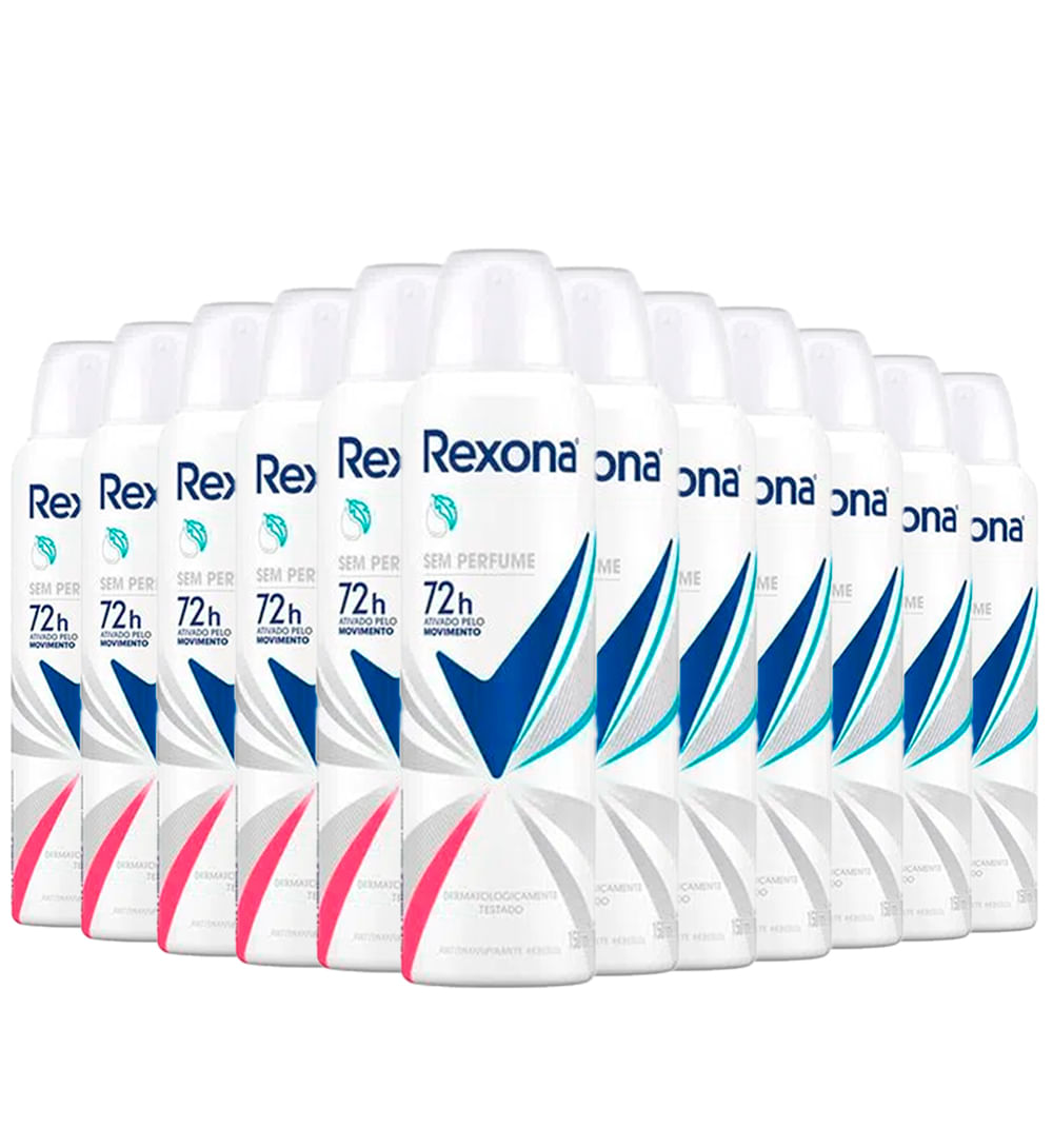 Desodorante Aerosol Rexona Sem Perfume 150ml