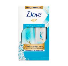 Kit Dove Oxigênio Shampoo 400ml + Condicionador 200ml