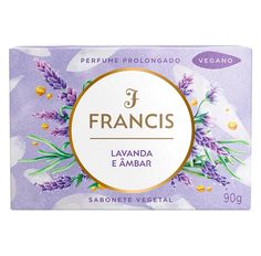 Sabonete Francis Luxo Lavanda Clássico Lilás 90g