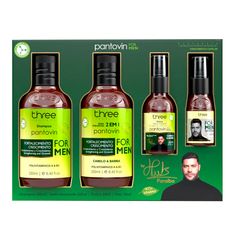 Kit Crescimento Pantovin For Men By Hulk