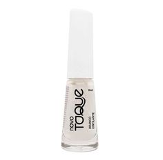 Esmalte Novo Toque Cintilante Branco