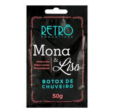 Sache Btx De Chuveiro Máscara Redutora Retrô Cosméticos Mona & Lisa 50g