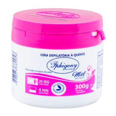 Cera Depilatória à Quente Iphigeny Mel 300g