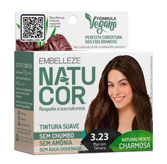 Tintura em Pó Natucor Embelleze Tamara 3.23 12g