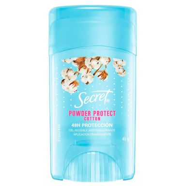 Desodorante Antitranspirante Secret Clear Gel Powder Protect Algodão 45g