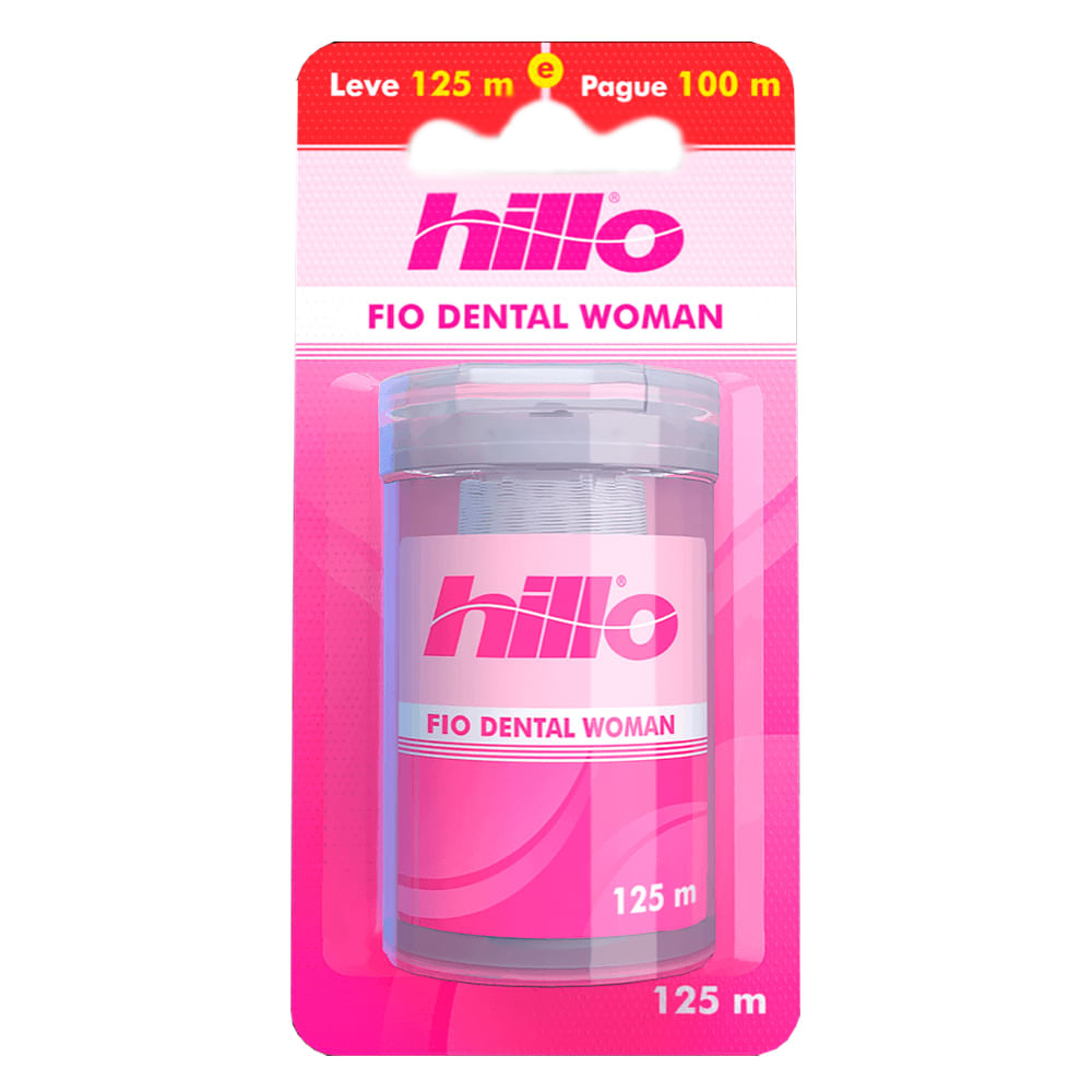 Fio Dental Hillo Pocket Woman 25M C/2