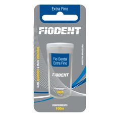 Fio Dental Fiodent Extra Fino 100m