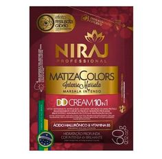 Sache De Tratamento Niraj Matizador Marsala 60g