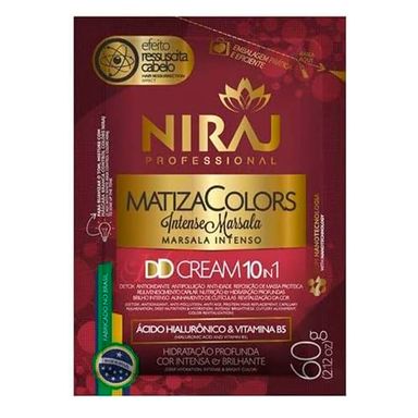 Sache De Tratamento Niraj Matizador Marsala 60g