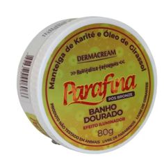 Parafina Pós Bronze Dermacream Banho Dourado 80g