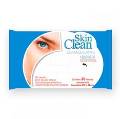 Lenço Skin Clean Demaquilante Com 30 Unidades
