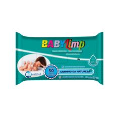Toalha Umed Baby Limp Carinho Da Natureza 50 Unidades