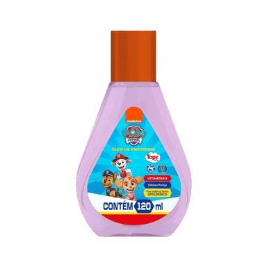 Óleo Corporal Topz Infantil Patrulha Canina Amêndoas 120ml