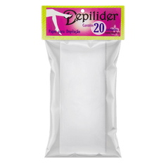 Papel Para Depilação Depilider Com 20 Unidades
