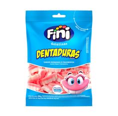 Bala Fini Dentadura Gelatinas 90g