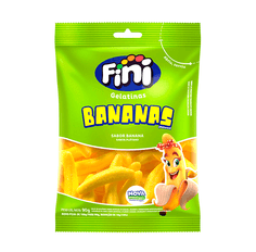 Bala Fini Bananas Gelat 90g