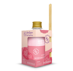 Aromatizador Morango Ambientes Alop 250ml