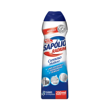 Sápolio Cremoso Radium Clássico 250ml