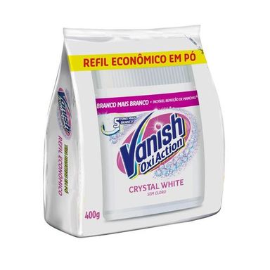 Alvejante Em Pó Vanish White Refil 400g