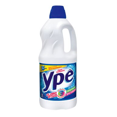 Água Sanitária Ypê Cloro Ativo 2L