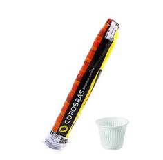 Copo Plástico Copobras Branco 50ml Pacote Com 100 Unidades