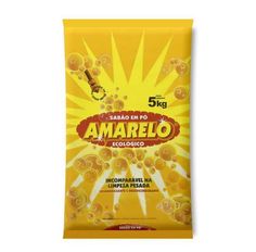 Sabão Em Pó Amarelo Ecológico 5Kg