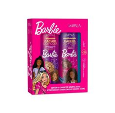 Kit Barbie Shampoo + Condicionador 250ml Cachos Impala
