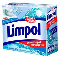Detergente Tablete Máquina De Lavar Louças Limpol 500g
