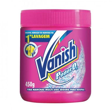 Alvejante Em Pó Vanish  Multiuso Poder O2 450g