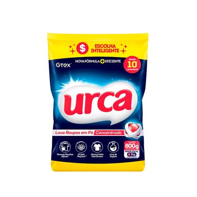 Sabão Em Pó Concentrado Urca 800g