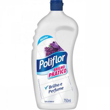 Cera LÍquida Poliflor Brilho Pratico Incolor 750ml