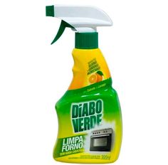 Limpa Forno Spray Sem Soda Cáustica Diabo Verde 300ml