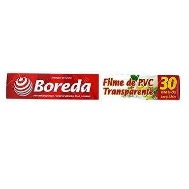Filme Pvc Transparente Boreda 0,28X30m