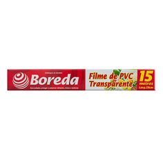 Filme Pvc Transparente Boreda 0,28X15m