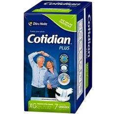 Fralda Geriátrica Cotidian Plus Xg Com 7 unidades