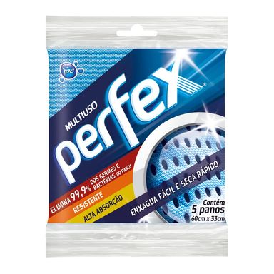 Pano Multiuso Perfex Com 5 Unidades