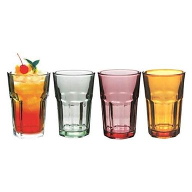 Copo De Vidro Vitrizi Sofia Cores Sortidas 1 Unidade 300ml