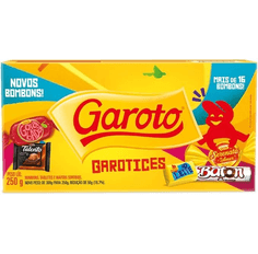 Caixa Bombom Garoto Sortidos 250g