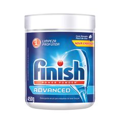 Detergente em Pó Finish Power Advanced 450g