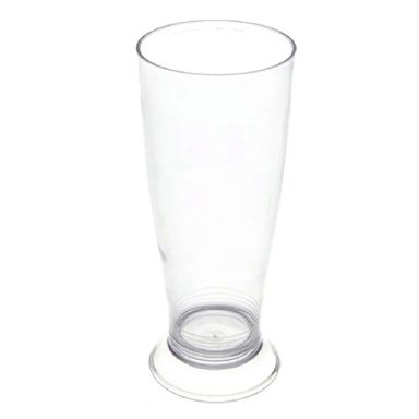 Tulipa Plástica Aloha Drink Cristal 330ml
