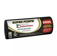 Saco Para Lixo Rolo Baianinha Super Forte 200L