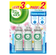 Aromatizador Bom Ar Air Wick Click Spray Refil Leve Mais Por Menos