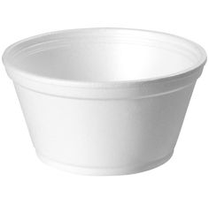 Pote Plástico Descartável Térmico Branco 360ml Com 50 Unidades