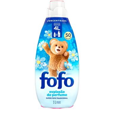 Amaciante Concentrado Tradicional Fofo 1L