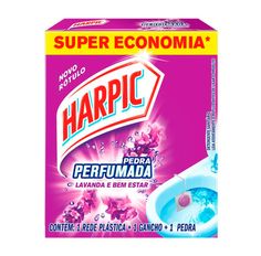 Pedra Sanitária Harpic Lavanda