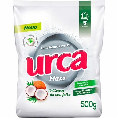 Sabão Em Pó Urca Coco 500g